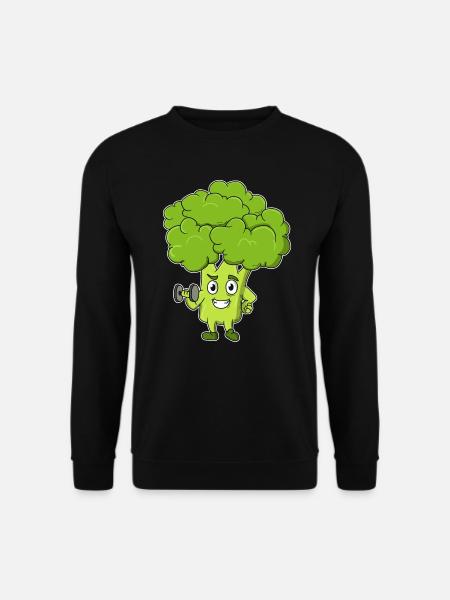 Broccoli training - Unisex Sweatshirt - black