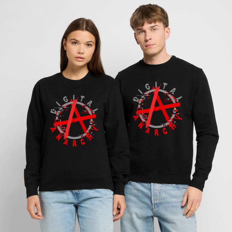 Digitial Anarchy Digital Anarchy Liberté Sweat-shirt Unisexe