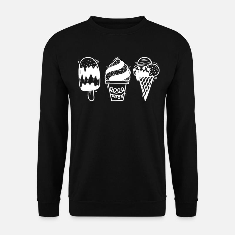 Eis - Unisex Pullover - Schwarz