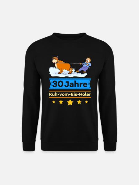 30 Jahre Firmenjubiläum Dienstjubiläum - Unisex Pullover - Schwarz