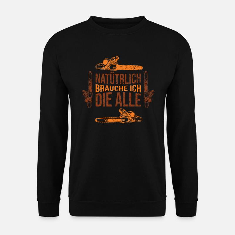 Holzfäller - Unisex Pullover - Schwarz