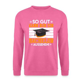 Bachelor Abschluss 2021 Geschenk Bachelorabschluss - Unisex Pullover - Pink - Vorne