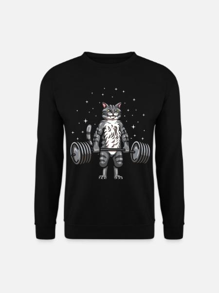 Powerlifter Strongman - Unisex Sweatshirt - black