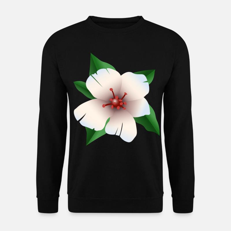 Hibiscus - Fleur d’hibiscus - Sweat-shirt Unisexe - noir