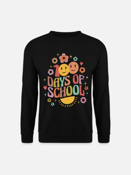 100 jours d’école - Sweat-shirt Unisexe - noir