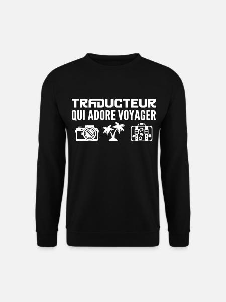 Travelers & Translators: Passion & Discovery - Unisex Sweatshirt - black