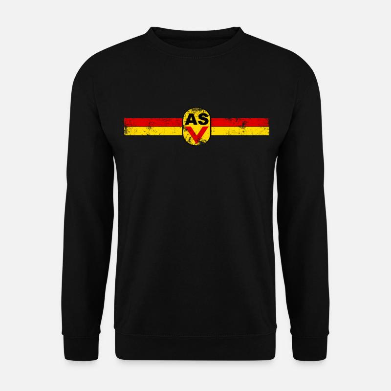 DDR - NVA - Armeesportverein - Retro usedlook - Unisex Pullover - Schwarz