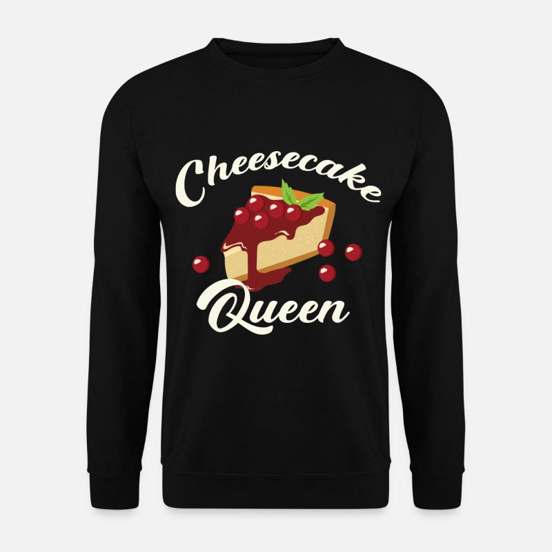 Cheesecake Cheesecake Queen - Unisex Sweatshirt - black