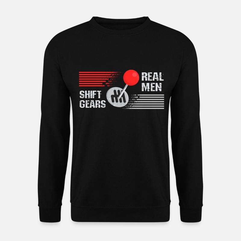 Interrupteur Real Men - Sweat-shirt Unisexe - noir