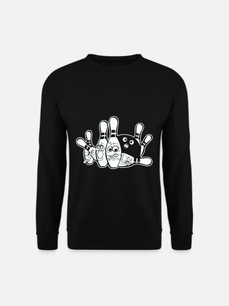 Bowling et cadeau de bowling - Sweat-shirt Unisexe - noir