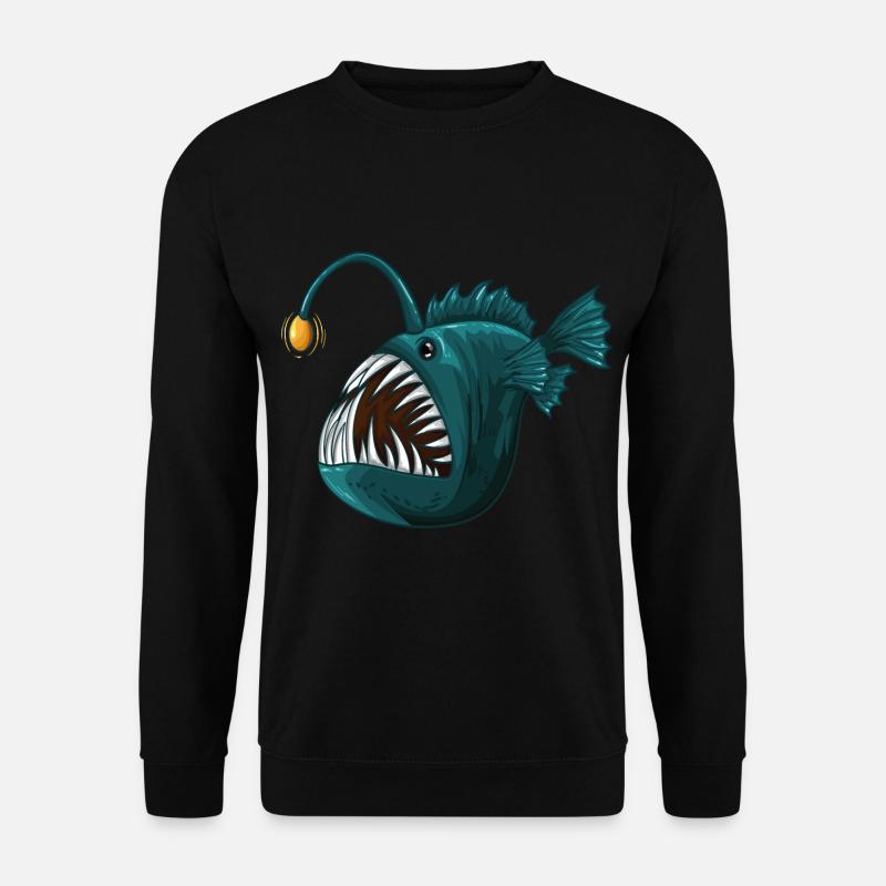 Pêcheur en eau profonde - Sweat-shirt Unisexe - noir