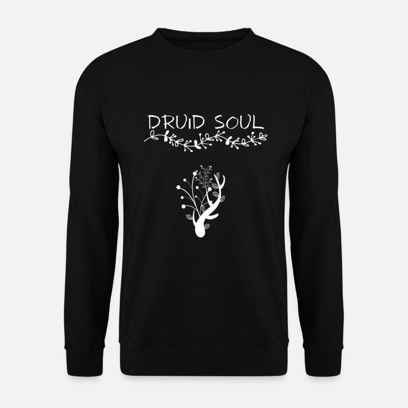 Druid Soul Contrast - Unisex Sweatshirt - black