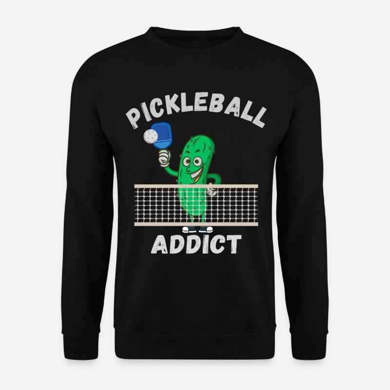 Pickleball Addict - Unisex Sweatshirt - black