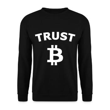 Faites confiance aux pièces - Sweat-shirt Unisexe - noir - Devant - Alina (178cm) & Michal (187cm)
