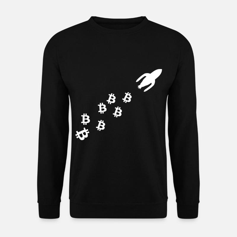 La fusée à pièces - Sweat-shirt Unisexe - noir
