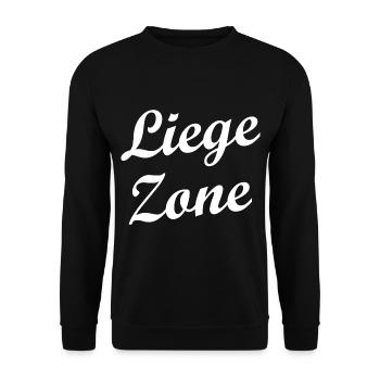 Le canapé tranquille - Sweat-shirt Unisexe - noir - Devant - Alina (178cm) & Michal (187cm)