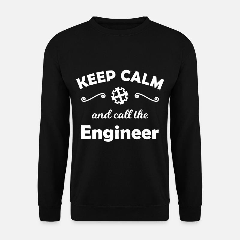 Technology and mechanical engineering - Unisex Sweatshirt - black