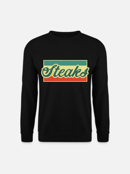 steak - Unisex Sweatshirt - black