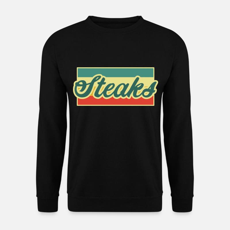 steak - Unisex Sweatshirt - black