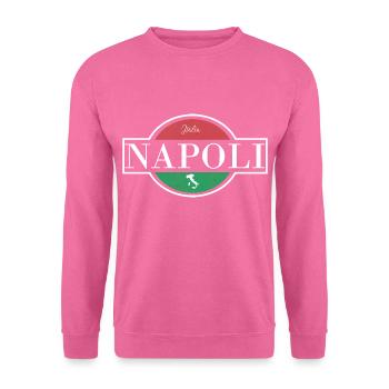 Napoli, Neapel, Naples, I Love Napoli - Unisex Pullover - Pink - Vorne