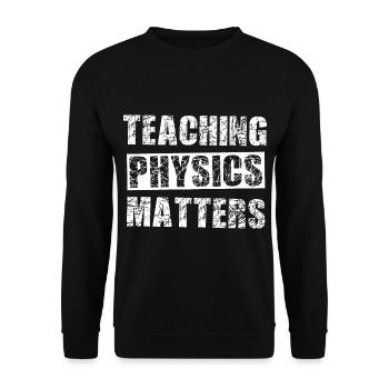 Die Physiker - Unisex Pullover - Schwarz - Vorne - Alina (178cm) & Michal (187cm)