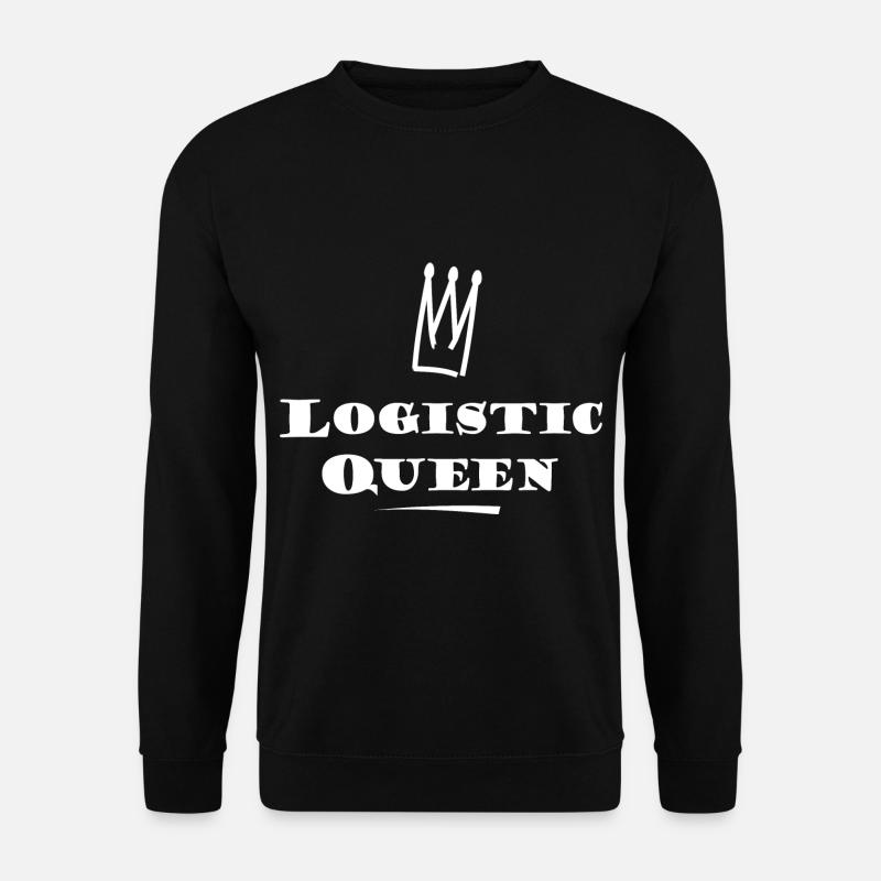 Queen of Logistics - Unisex Sweatshirt - black