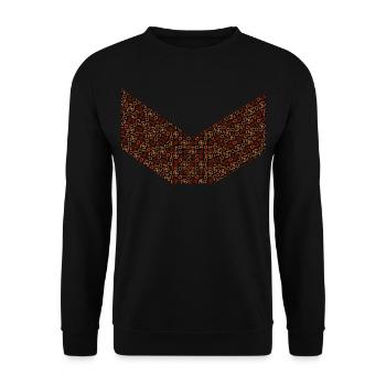 Wachs MOTIV AFRIKA - Unisex Pullover - Schwarz - Vorne - Alina (178cm) & Michal (187cm)