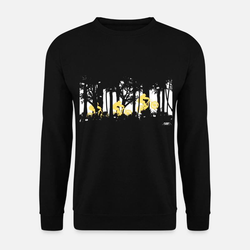 forest jump - Unisex Pullover - Schwarz