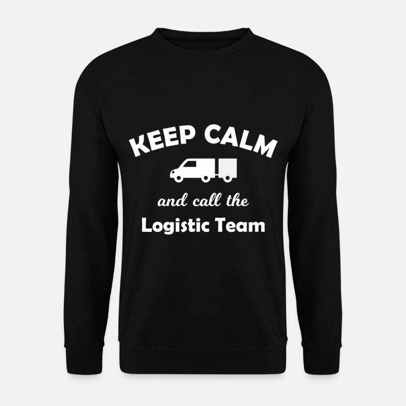 Die Logistiker kommen - Unisex Pullover - Schwarz