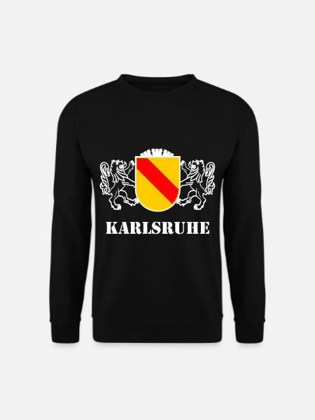 Karlsruhe in Nordbaden - Unisex Pullover - Schwarz