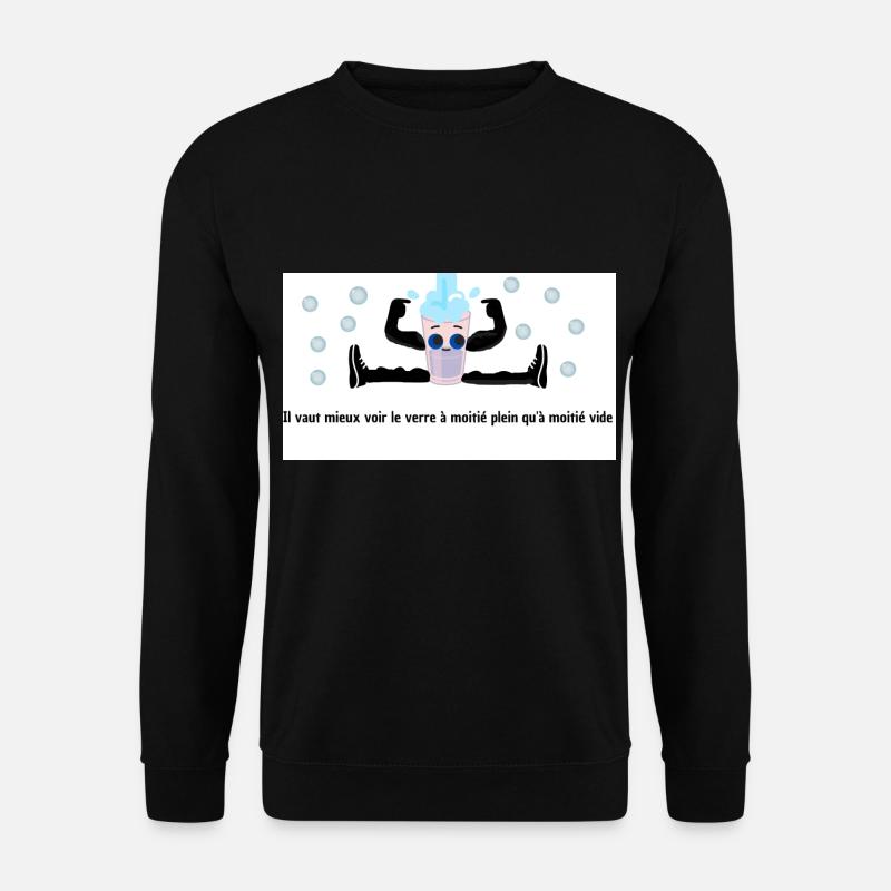 positivité - Sweat-shirt Unisexe - noir