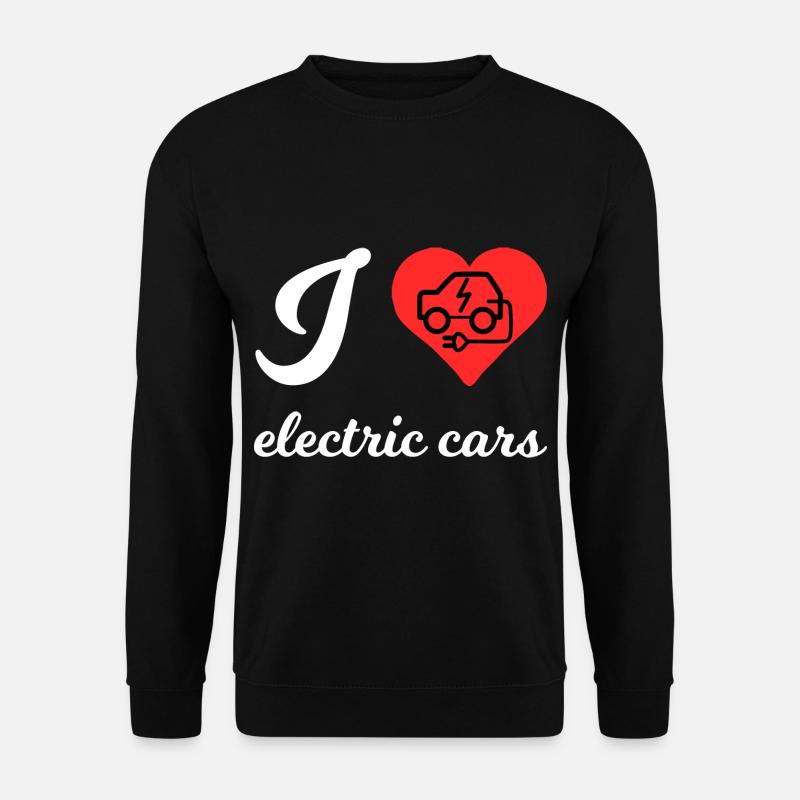 E-auto et hybride - Sweat-shirt Unisexe - noir