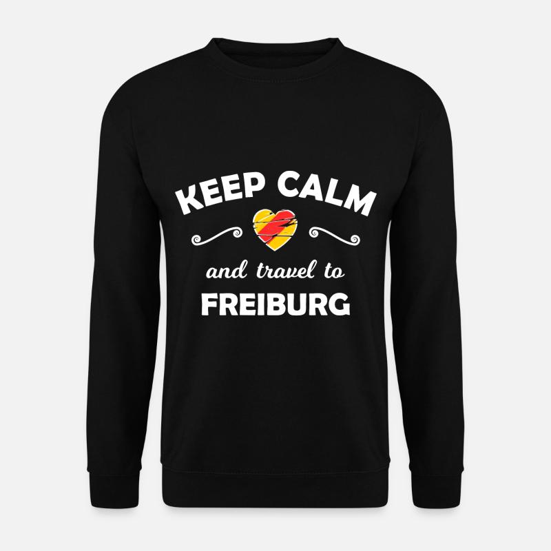 Die Reise nach Freiburg - Unisex Pullover - Schwarz