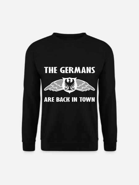 The Germans are back - Unisex Sweatshirt - black