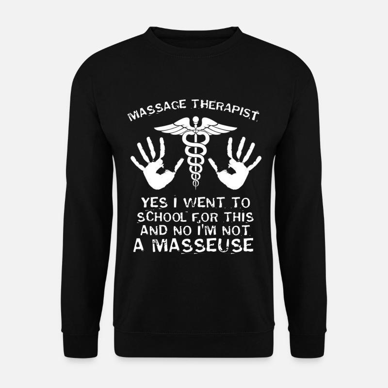 Massothérapeute - Sweat-shirt Unisexe - noir
