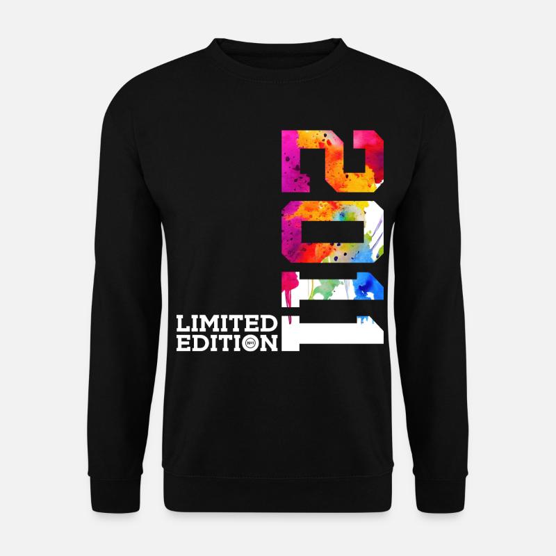 15. GEBURTSTAG LIMITED EDITION 2011 - Unisex Pullover - Schwarz