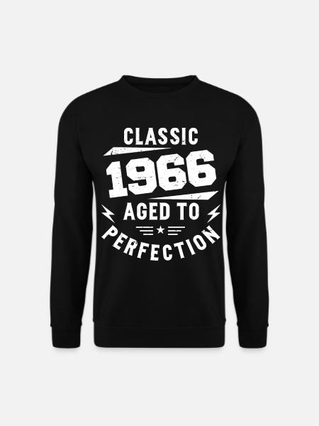 1966 Classic 1966 Vintage 1966 Geburtstagsgeschenk - Unisex Pullover - Schwarz