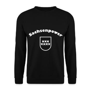 La Transylvanie en Saxe - Sweat-shirt Unisexe - noir - Devant - Alina (178cm) & Michal (187cm)