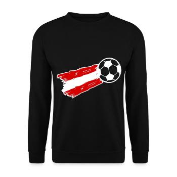The Austrian Team - Unisex Sweatshirt - black - Front - Alina (178cm) & Michal (187cm)