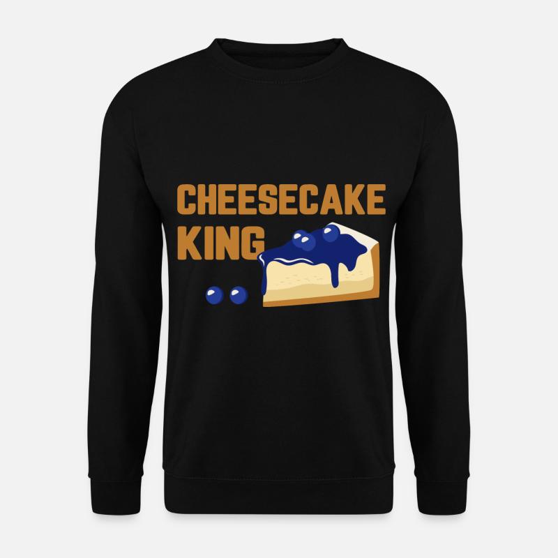 Cheesecake Cheesecake King - Unisex Sweatshirt - black
