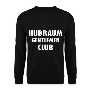 Motor und Hubraum Club - Unisex Pullover - Schwarz - Vorne - Alina (178cm) & Michal (187cm)