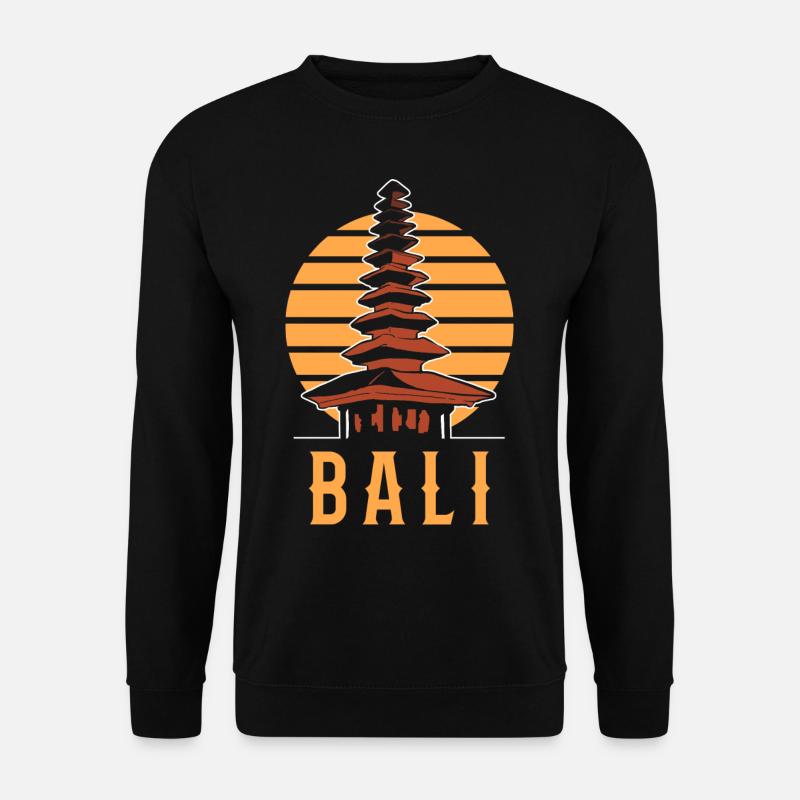 Bali Indonesien - Unisex Pullover - Schwarz