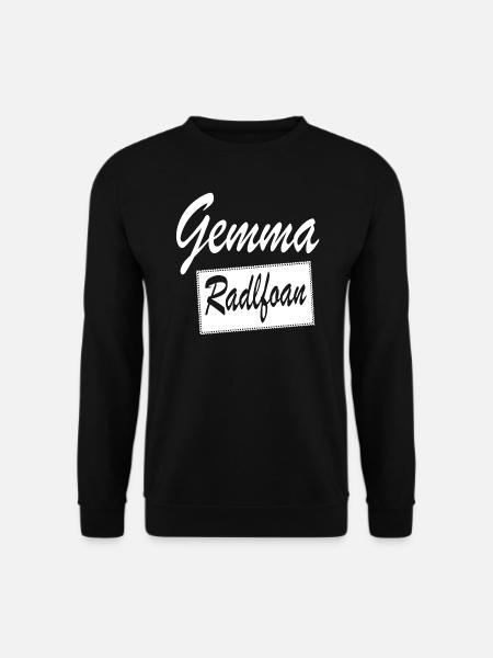 Gemma Radlfoan Dialekt Wien Österreich - Unisex Pullover - Schwarz