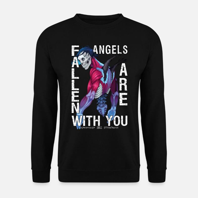 Fallen Angels - Unisex Pullover - Schwarz
