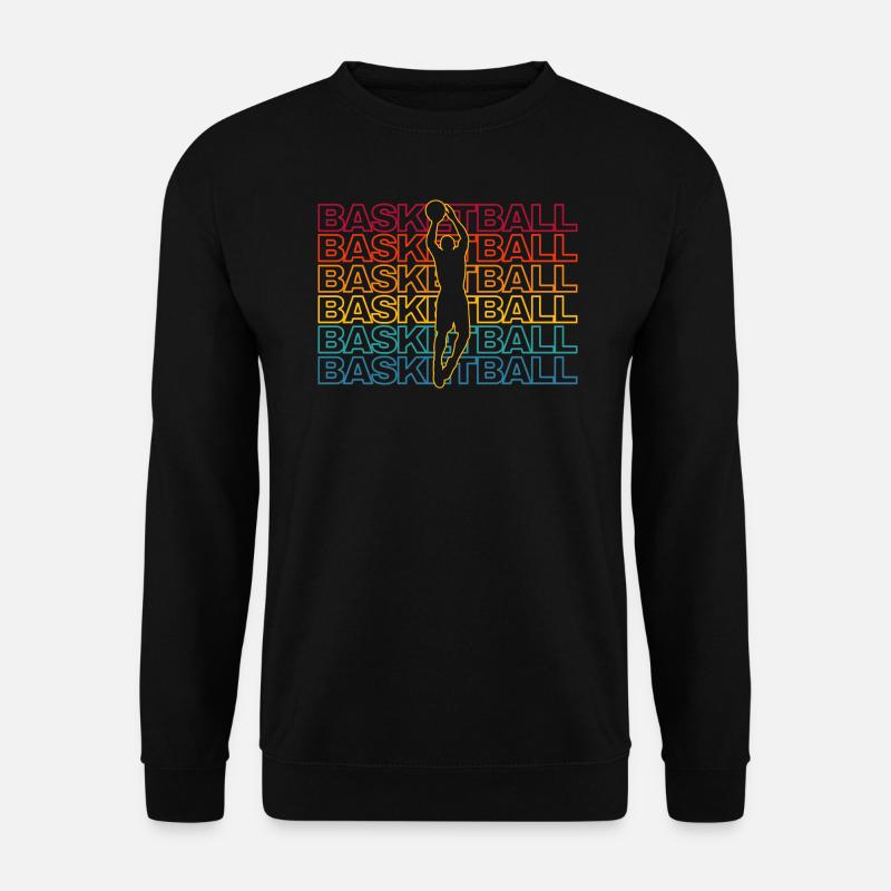 Basketball Bball Sport Geschenkidee - Unisex Pullover - Schwarz