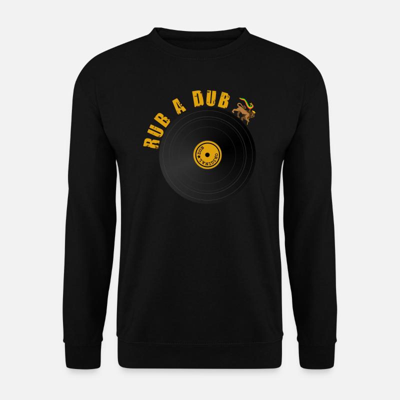 Roots Dub Reggae - Unisex Pullover - Schwarz