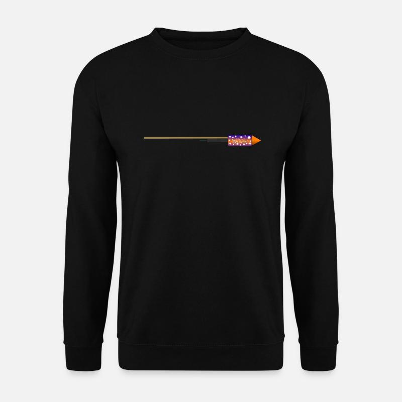 New Years rocket - Unisex Sweatshirt - black