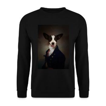 Doggy Empire - Unisex Sweatshirt - black - Front - Alina (178cm) & Michal (187cm)