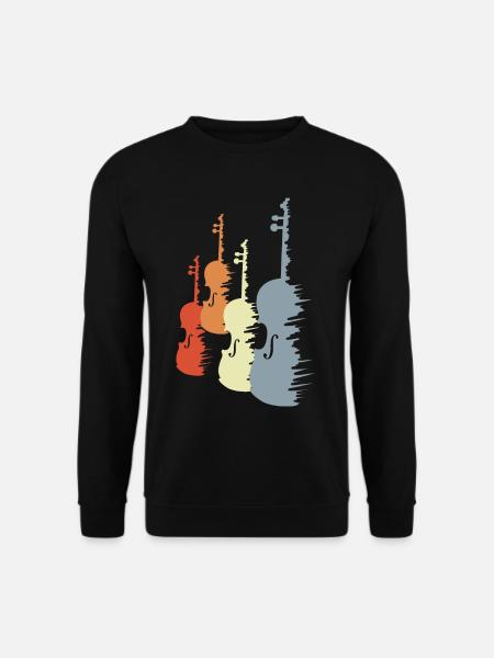 Violin Sketch - Unisex Sweatshirt - black