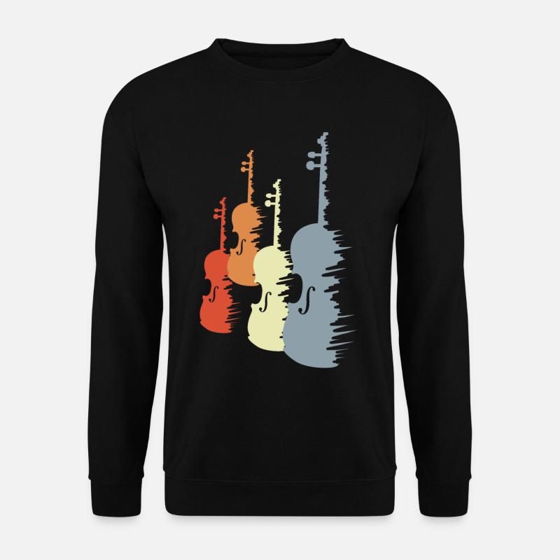 Violin Sketch - Unisex Sweatshirt - black